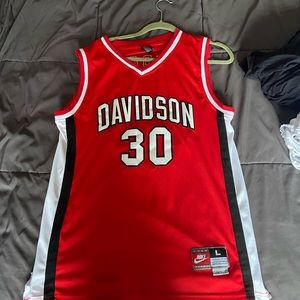 Steph Curry Nike Davidson Jersey